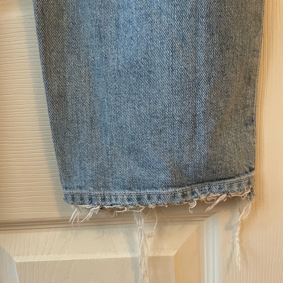 MOTHER Superior The Flirt Ankle Fray Jeans in "Thanks for Nothin" Wash size 31 - Picture 15 of 15